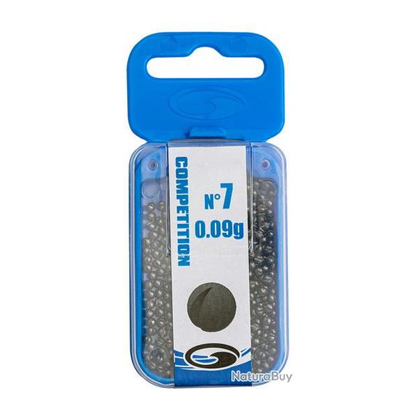 BOITE PLOMB COMPETITION GARBOLINO BOITE DE 30GR Taille 5