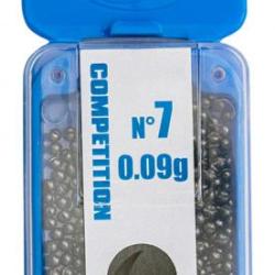 BOITE PLOMB COMPETITION GARBOLINO BOITE DE 30GR Taille 2/0
