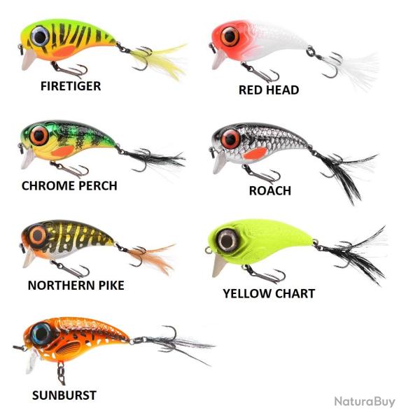 FAT IRIS HARDLURE 6CM 17GR Sunburst NPC