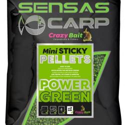 MINI STICKY PELLETS POWER GREEN 700GR NPC