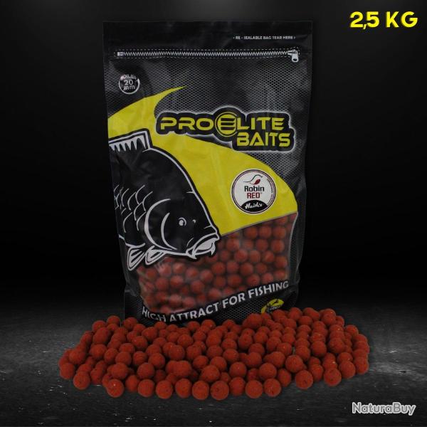 BOUILLETTE NATURAL FOOD ROBIN RED 20MM 2.5KG