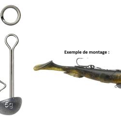 TETE PLOMBEE PUNCH RIG HEADS 15gr