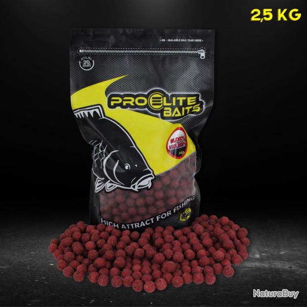 BOUILLETTE NATURAL FOOD BLOODY MULBERRY 20MM 2.5KG