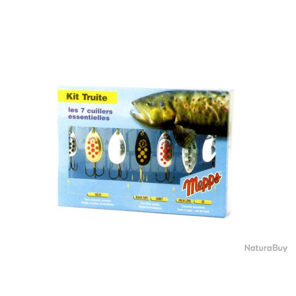 KIT TRUITE 7 CUILLERES ESSENTIELLES
