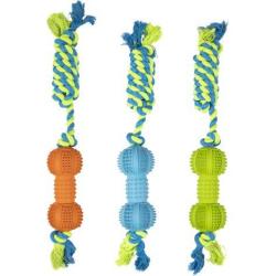 DENTAL DUMBELL RUFFUS+CORDE 38CM L UNITE