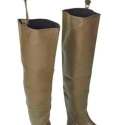 CUISSARDES CAOUTCHOUC NATUREL DOUBLEES NEO/JERSEY SEMELLES CRANTEES 38/39