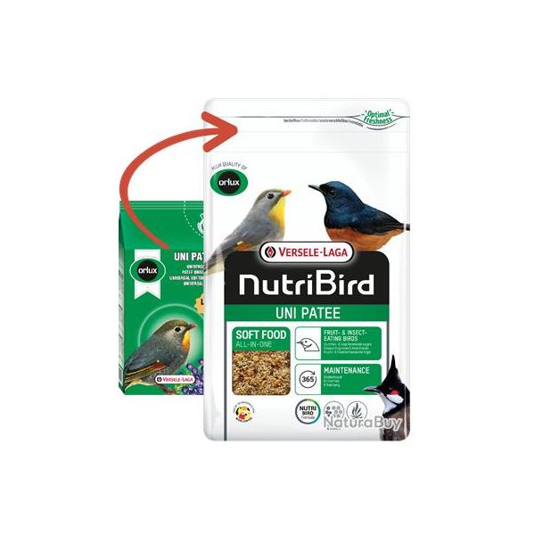NUTRIBIRD UNI PATEE 1KG