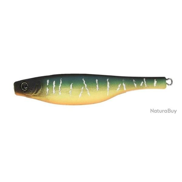 DARTSPIN 7 ROUND JIGHEAD 21GR 5/0 + TRIPLE N�2 MONTAGE 360 Mat tiger - chartreuse