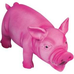 COCHON LATEX ROSE FONCE 22CM