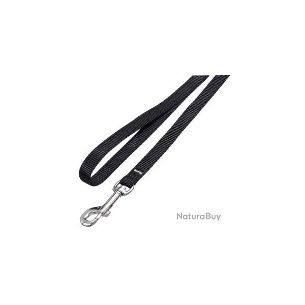 LAISSE ZIGGI NOIR 100CM 10MM