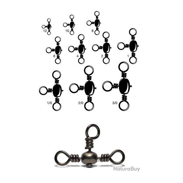 EMERILLON BARIL PATER NOSTER 3543 Taille 10