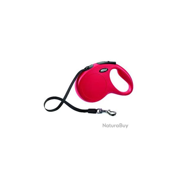 FLEXI NEW CLASSIC SANGLE M 5M ROUGE