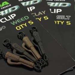 KORDA HYBRID LEAD CLIP VERT 5PIECES