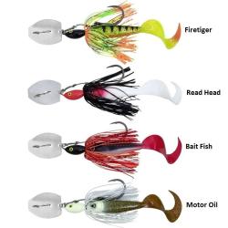 CHATTERBAIT CAT CHATTER BLACK CAT 45GR Firetiger