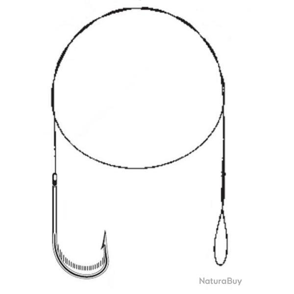 AVANCONS NYLFLEX C701G 40CM X3 HAMECON SIMPLE 7kg Taille 1/0