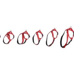HARNAIS CROSS ABBI ROUGE L 64-80CM 25MM