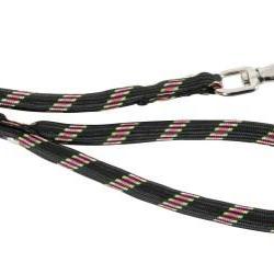 LAISSE NYLON CORDE 13MM 1.20M NOIRE
