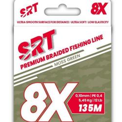 TRESSE SRT 8X GREEN 135M 0.18mm