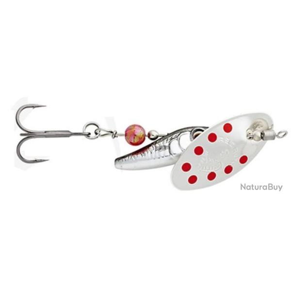 CUILLERE STICKLEBAIT SPINNER 4.5GR Dirty silver red
