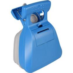 PELLE RAMASSE CROTTES PLIABLE FIA L BLEU 15X6.5X18CM AVEC SAC A CROTTES
