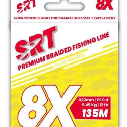 TRESSE SRT 8X YELLOW 135M 0.14mm