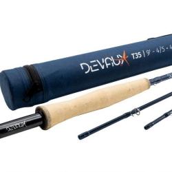CANNE DEVAUX T35 9 pieds - 4 brins - 88gr Soie 4/5