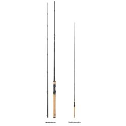 CANNE DAIWA TATULA CASTING 2m16 MH (medium heavy)-7/28gr Special worms - Monobrin