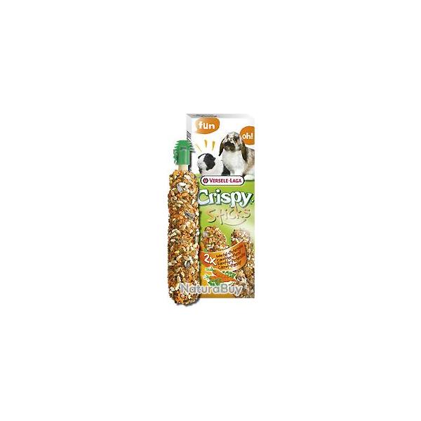 STICKS LAPINS/COBAYES CAROTTE-PERSIL X2