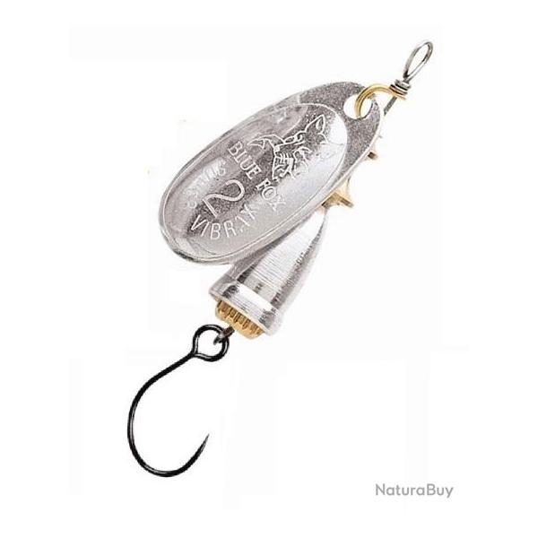CUILLERE VIBRAX ORIGINAL BS SILVER HAMECONS SIMPLE SANS ARDILLON Taille 3