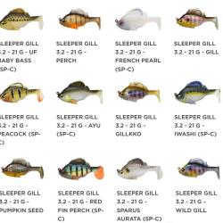SLEEPER GILL 80MM 21GR Peacock