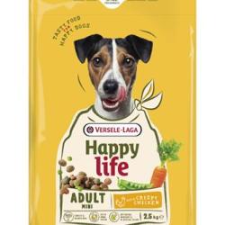 HAPPY LIFE ADULT MINI POULET 2.5KGS