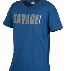 SIMPLY SAVAGE TEE BLUE NPC S