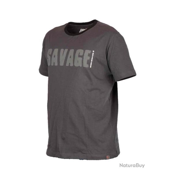 SIMPLY SAVAGE TEE GREY NPC M