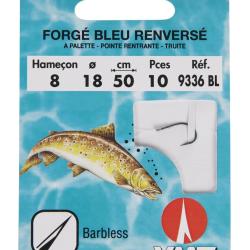 HAMECONS MONTES FORGE BLEU RENVERSE 50CM 9336BL SANS ARDILLON Taille 6 0.20mm