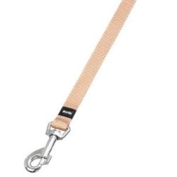 LAISSE ZIGGI BEIGE 100CM 25MM