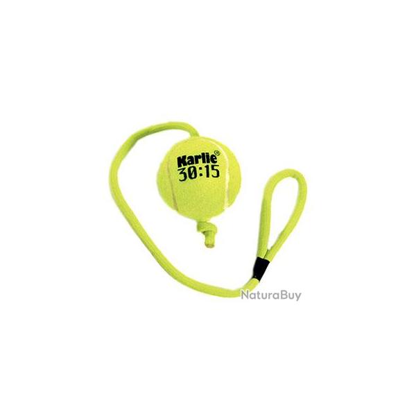 BALLE TENNIS ET CORDE 6,5 CM 30 : 15