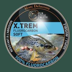 FIL DELACOSTE XTREM FLUOROCARBON SOFT 25M 0.14mm - 1.64kg