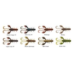 PULSE REALIST CRAW 10CM PAR 6 Green olive