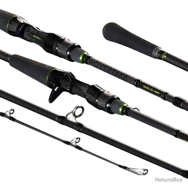 CANNE GUNKI OVERTAKE TRAVEL ED-C 2m40 XXH (extra extra heavy) - 40/140gr