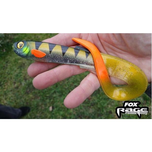 SLICK EEL 21CM Green zebra ghost