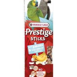 STICKS PRESTIGE PERROQUETS BANANE/COCO X2 140GR