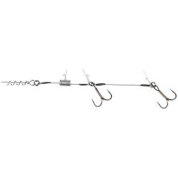 MONTAGE SHALLOW TI PRO HARNESS 20-25CM DOUBLE HAMECON 1/0 8GR