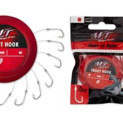 HAMECONS MONTES MAGIC TROUT ARGENT 70CM PAR 7 NPC Taille 4 0.22mm