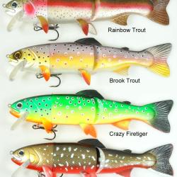 TOMMY THE TROUT 150MM 40G Crazy firetiger