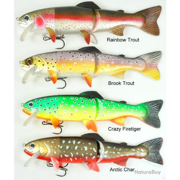 TOMMY THE TROUT 150MM 40G Crazy firetiger
