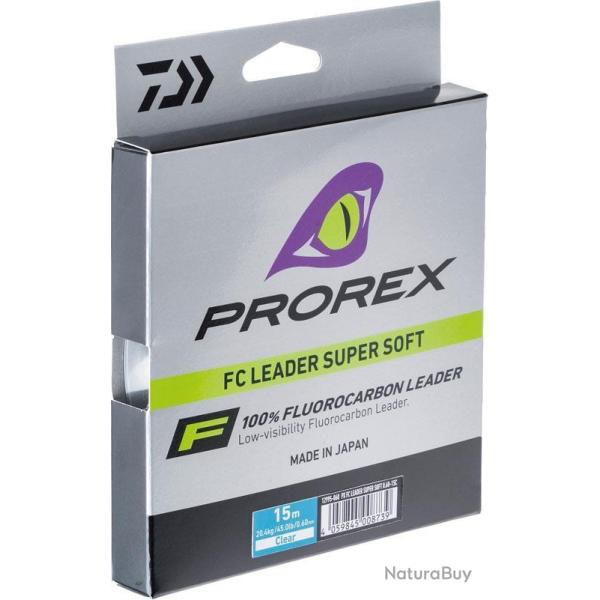 FIL FLUOROCARBONE PROREX SS LEADER 0.18mm-2.5kg 50m
