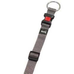 COLLIER ZIGGI TAUPE 45-65CM 25MM
