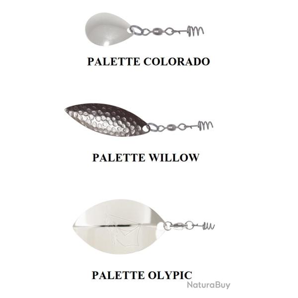 SPINNER PLUS DELALANDE Willow 53mm