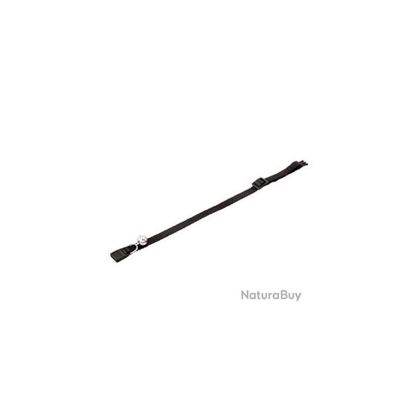 COLLIER CHAT NOIR + CLOCHETTE ZIGGI 20-35CM 10MM