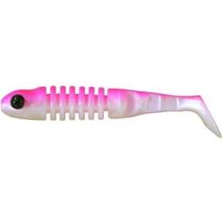 SKELETON MONTE 8CM MICRO TETE PLOMBEE RONDE 7GR Blanc nacre dos rose 87 NPC